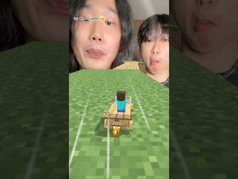 Minecraft Race Gone Beatbox Mode ๐๐ค | Speed Challenge! #beatbox #tiktok