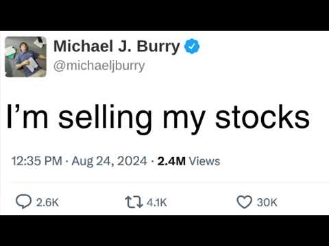 Michael Burry Just Sold Half His Stock Portfolio