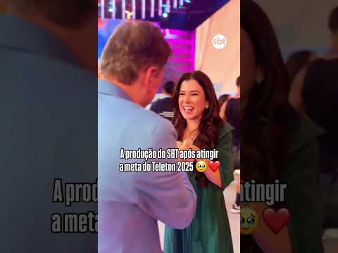 MUITA EMOรรO! ๐ฅนโค๏ธ #maissbt Teleton2025