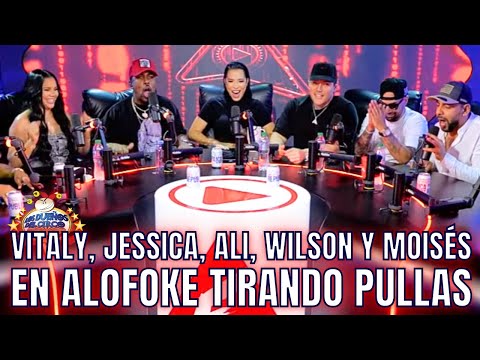 VITALY, JESSICA, ALI, WILSON Y MOISÉS EN ALOFOKE TIRANDO PULLAS ¿PARA QUIÉNES SON?