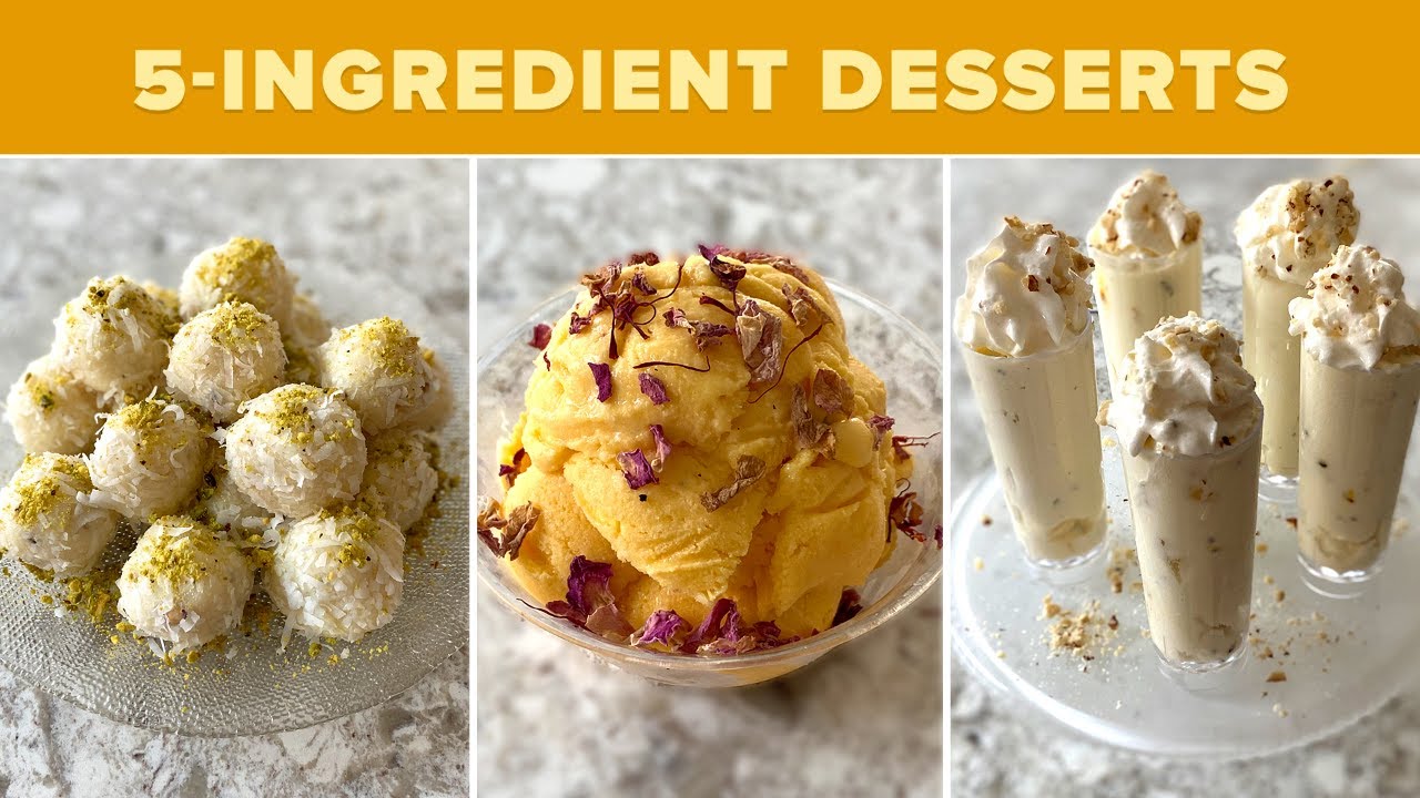 This Chef Makes 3 Indian Desserts Using Only 5 Ingredients Each