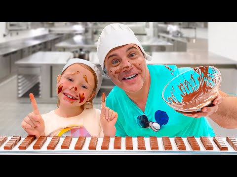 Nastya và bố học cách làm kẹo và những câu chuyện thú vị khác dành cho trẻ em