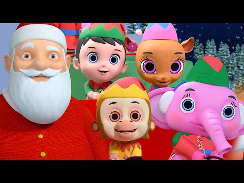 Five Little Elves, Christmas Songs and Xmas Carols for Kids