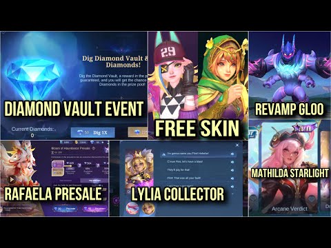 Diamond ကံစမ်းလို့ရမဲ့ Event Free Skin အကြောင်း Skin အသစ်များ နဲ့ Update အသစ်များအကြောင်း 🤩