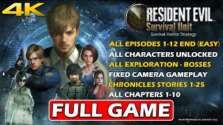 RESIDENT EVIL SURVIVAL UNIT Gameplay Walkthrough FULL GAME ALL EXPLORATION MODE EPISODES (4K 60FPS)
