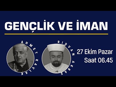 Pazar Sabahı İhya Sohbetleri -  İman ve Gençlik - Doç. Dr. Ahmet Kavlak - 27.10.2024