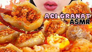 CHUAKS!! ASMR BASO ACI JUMBO ISI GRANAT MELETUS💥🌋 | ASMR INDONESIA
