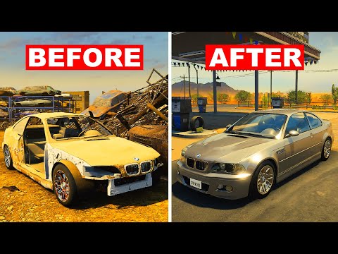 BMW M3 (2002) Restoration - Car Mechanic Simulator 2021