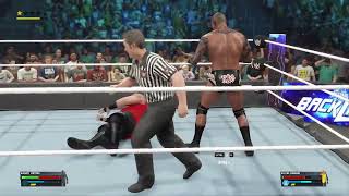 WWE 2K23 PC Randy Orton VS Kevin Owens Match Gameplay