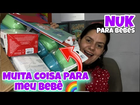 QUANTAS COISAS PARA MEU BEBÊ- MOSTREI TUDO + RECEBIDO DA NUK