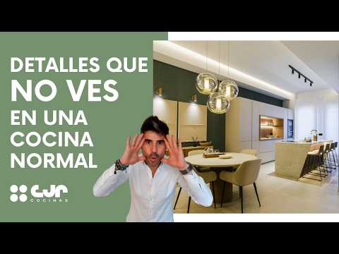 Cocina MODERNA CASHMERE con Isla y Barra John Te Lo Busca Cocinas CJR