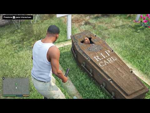 Encontré la Tumba de CJ en GTA 5