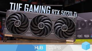 ASUS TUF Gaming Nvidia GeForce RTX 5070 Ti - Product Showcase