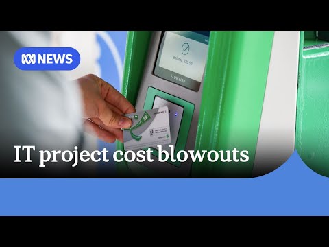 YouTube video thumbnail:  IT Project Cost Blowouts Identified in Auditor General's Report