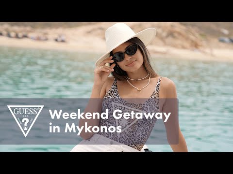 Weekend Getaway in Mykonos | #LoveGUESS