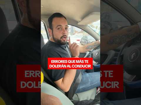 Errores más comunes al manejar @soyfeliperangel