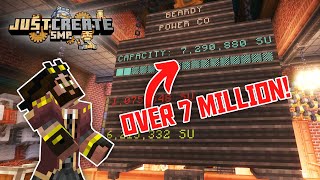 I built a GIANT power station in Minecraft Create Mod! [#33]