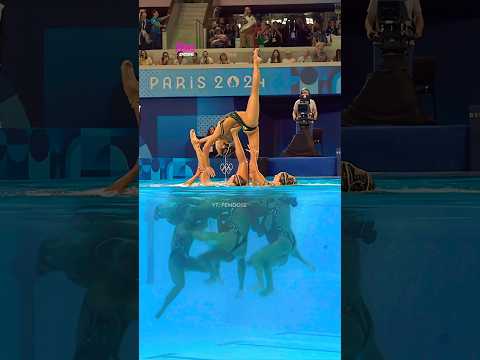 This Sport Is so addictive! 🔥 #artisticswimming #womenssports #sports