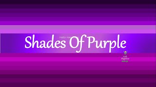 Shades of Purple Color With Names |Purple Color Shades with their name and image #color #purple