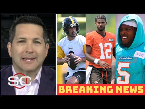 ESPN breaks down Dolphins trade Jalen Ramsey to Steelers? Shedeur lost his job? Rodgers tier 4 QB?