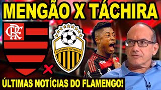 CHEGOU O DIA! FLAMENGO X DEPORTIVO TÁCHIRA ESTREIA NA LIBERTADORES! ÚLTIMAS NOTÍCIAS DO MENGÃO E+