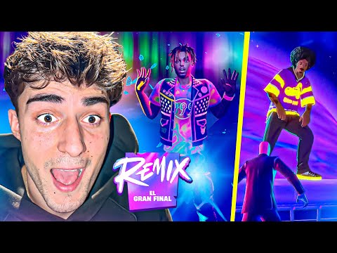 MI REACCIÓN del EVENTO FINAL de FORTNITE REMIX: CAPÍTULO 2