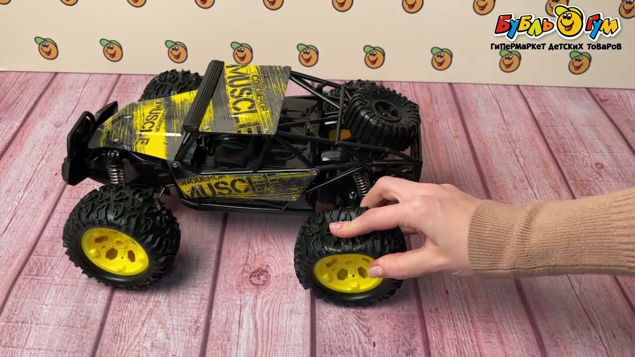 Багги для ралли Lanson Toys Sneaк р/у акб 1:12 в ассортименте - видео