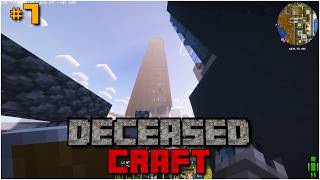 The Tower! || Deceased Craft Ep7 #minecraft  #deceasedcraft  #rarerobert