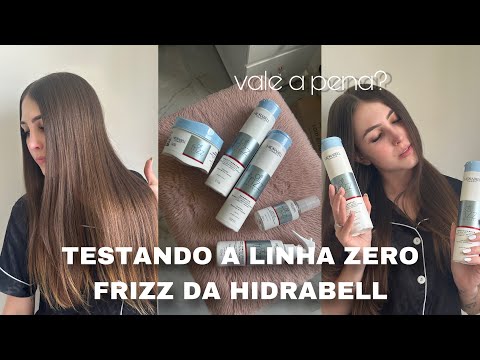 TESTEI A LINHA ZERO FRIZZ DA HIDRABELL!!! (off frizz intensive)