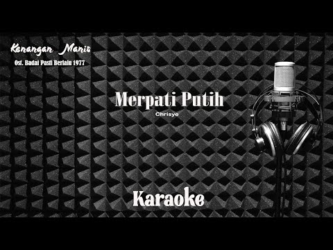Chrisye - Merpati Putih (Ost. Badai Pasti Berlalu) - Karaoke tanpa vocal
