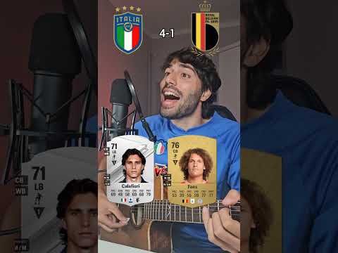Italy vs Belgium! #nationsleague #italy #belgium