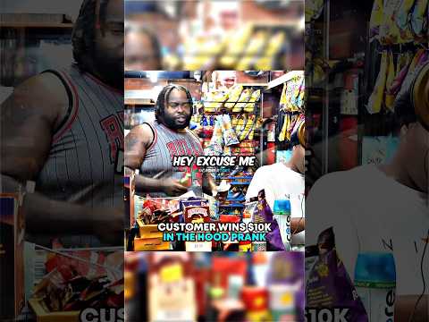 Customer Wins $10k In The Hood Prank
