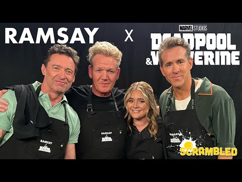 Gordon Ramsay, Ryan Reynolds & Hugh Jackman Compete in a Chimichanga Cook-Off (ft Tilly Ramsay)