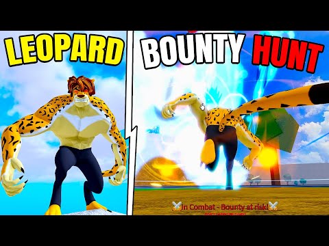 Bounty Hunting With Max LEOPARD Fruit In Blox Fruit Roblox In Hindi