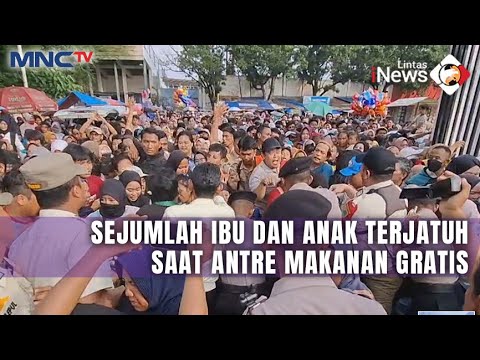 Rayakan Kepala Daerah Baru, Warga Desak-Desakan Rebutan Makanan | LIS | 21/02