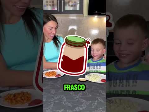 Este papá no quiso compartir la salsa y pasó algo increíble! 😱 (🎥: Credit: BorisKateFamily /YT )