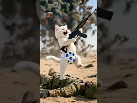 Boy Sneaks Into Soldier Dad’s Bag… Ends Up Saving the Day! 💥🇺🇸#cute​ #FunnyCats​ #catcartoon​ #fyp