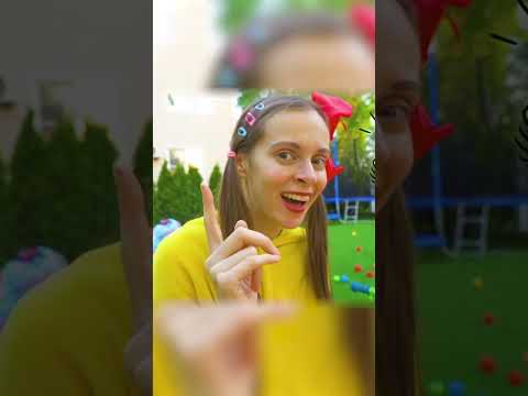 أغنية بالون للأطفال من مايا وماري #shorts