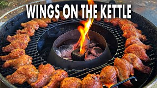 Chicken Wings Smoked On The Weber Kettle -- And Two Homemade Dipping Sauces