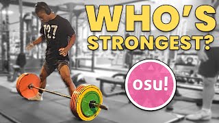I hosted a strength competition for osu! players