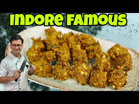 Moong Dal Pakodi इंदौर की फेमस करारी मूंग दाल पकौड़ी बनाने का एक आसान और सही तरीका | Chef Bhupi