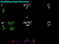 Exponents and Simplifying Expressions