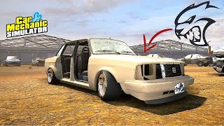 Stuffing a HELLCAT 6.2L HEMI V8 Into A 1975 Volvo 240! What could go Wrong?!