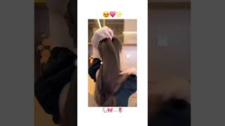 cute hairstyle🌸🎀🌷 #shorts #fashion #hairstyle #trending #youtubeshorts #youtube #yt #fyp #viralvideo
