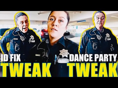 Silent ID Refusal Turns Cops To Tweakers Shutdown & Dismissed • ID Fix Dance Party