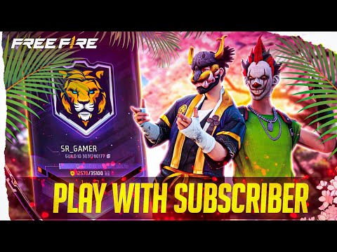 🔴SR GAMING PLAY WITH SUBSCRIBERS 📌SR GAMING GUILD TEST LIVE #fflive #satvik #classyff #nonstopgaming