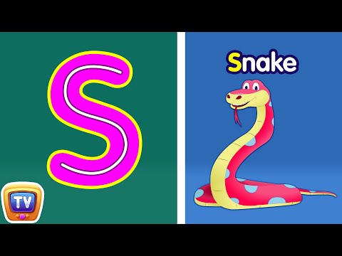 Tracing Uppercase and Lowercase Letters - Letter Ss and Letter Tt - ChuChuTV Toddler Learning Videos