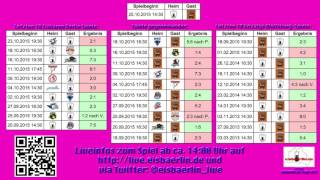 "Pink In The Rink" Spiel am 25 10 15 | Eisbären Berlin vs. Grizzlys Wolfsburg