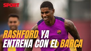 🏃‍♂️⚽💯 El primer ENTRENO de RASHFORD con el FC BARCELONA