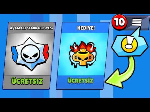 SON DAKİKA📣 HERKESE ÜCRETSİZ VERİLECEK 10 ÖDÜL🎁 YENİ KOSTÜM🔥 Brawl Stars